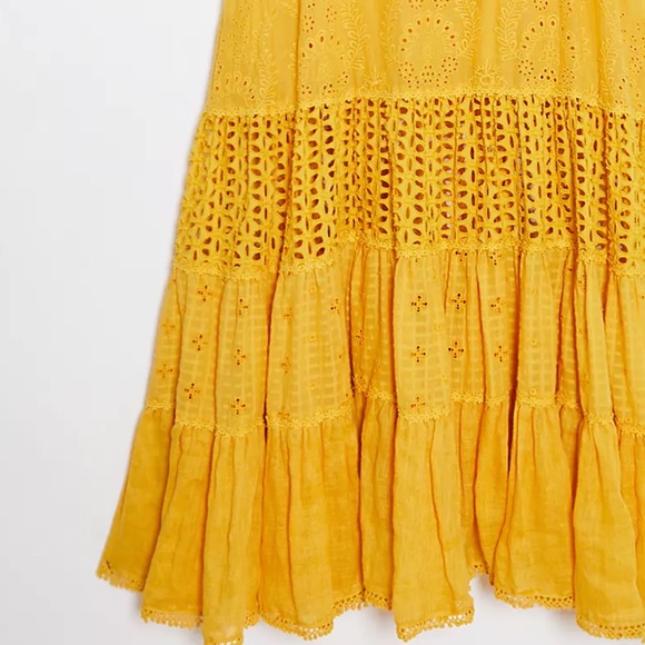 Anthropologie Fallon Eyelet Maxi Dress - Picture 8 of 16